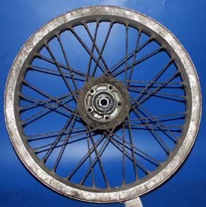 CB250RS front wheel used (image for) CB250RS front wheel used