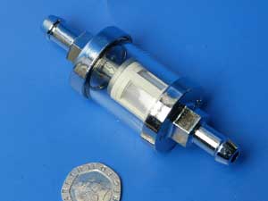 8mm Glass fuel filter FLF003 new