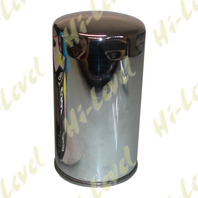 Oil Filter (C) Harley Davidson(C307,HF173)Chrome L:143mm