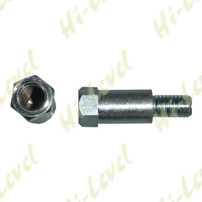 Adaptor 10mm Internal Thread to 8mm Yamaha External Thread (image for) Adaptor 10mm Internal Thread to 8mm Yamaha External Thread