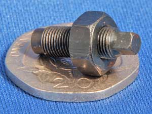 Tappet adjuster screw and locknut 15404-D002-0000 (image for) Tappet adjuster screw and locknut 15404-D002-0000