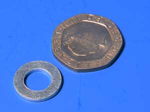 Aluminium washer M8 91309-D002-0000 (image for) Aluminium washer M8 91309-D002-0000