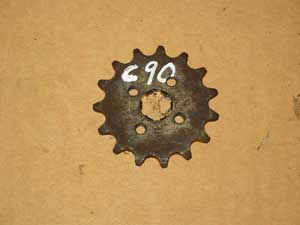 Front sprocket Honda C90 Cub (image for) Front sprocket Honda C90 Cub