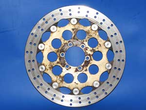 Front brake disc Cagiva Mito 125 (image for) Front brake disc Cagiva Mito 125