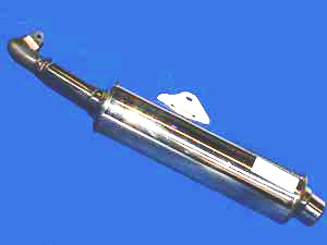 Silencer left VTR1000 (image for) Silencer left VTR1000