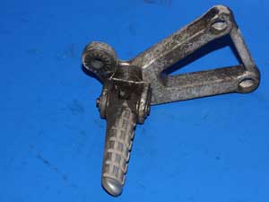Footrest assembly right rear Cagiva Mito 125 used (image for) Footrest assembly right rear Cagiva Mito 125 used