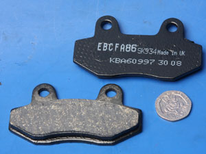 Lucas Brake pads same shape as FA86 new