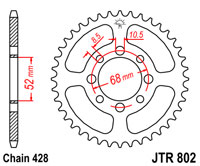 JTR802 x 39 sprocket new (image for) JTR802 x 39 sprocket new