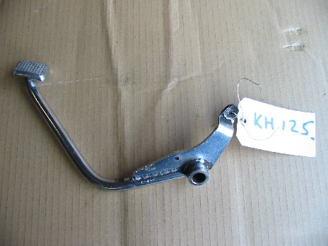 Rear brake pedal used Kawasaki KH125 (image for) Rear brake pedal used Kawasaki KH125