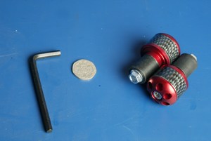 Bar end weights Barrel Red BE106