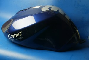 Petrol tank metallic blue Hyosung Comet GT250 used