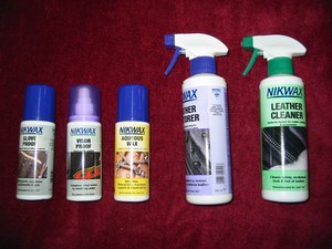 Nikwax Waterproofing Motorcycle leather care kit