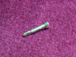 Mixture adjustment screw