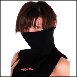 Neck warmer Black RS Performance