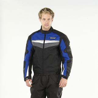 Mirage Textile Motorcycle Jacket Blue/Black/White 2XL Mirage Textile Motorcycle Jacket Blue/Black/White 2XL