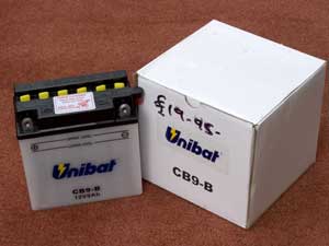 CB9-B BB9B Motorcycle battery new (image for) CB9-B BB9B Motorcycle battery new