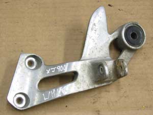 Footrest mount plate left rear Yamaha XJ90 Diversion used (image for) Footrest mount plate left rear Yamaha XJ90 Diversion used