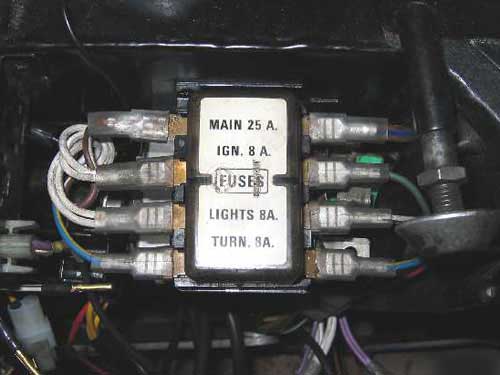 Picture of Interpol 2 fuse box. : Startright Motorcycles 2007 yamaha r1 fuse box location 